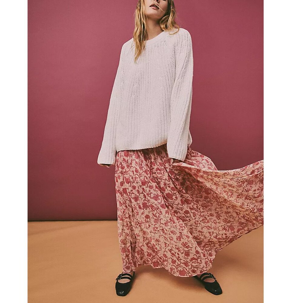 Free People Cream Sweater